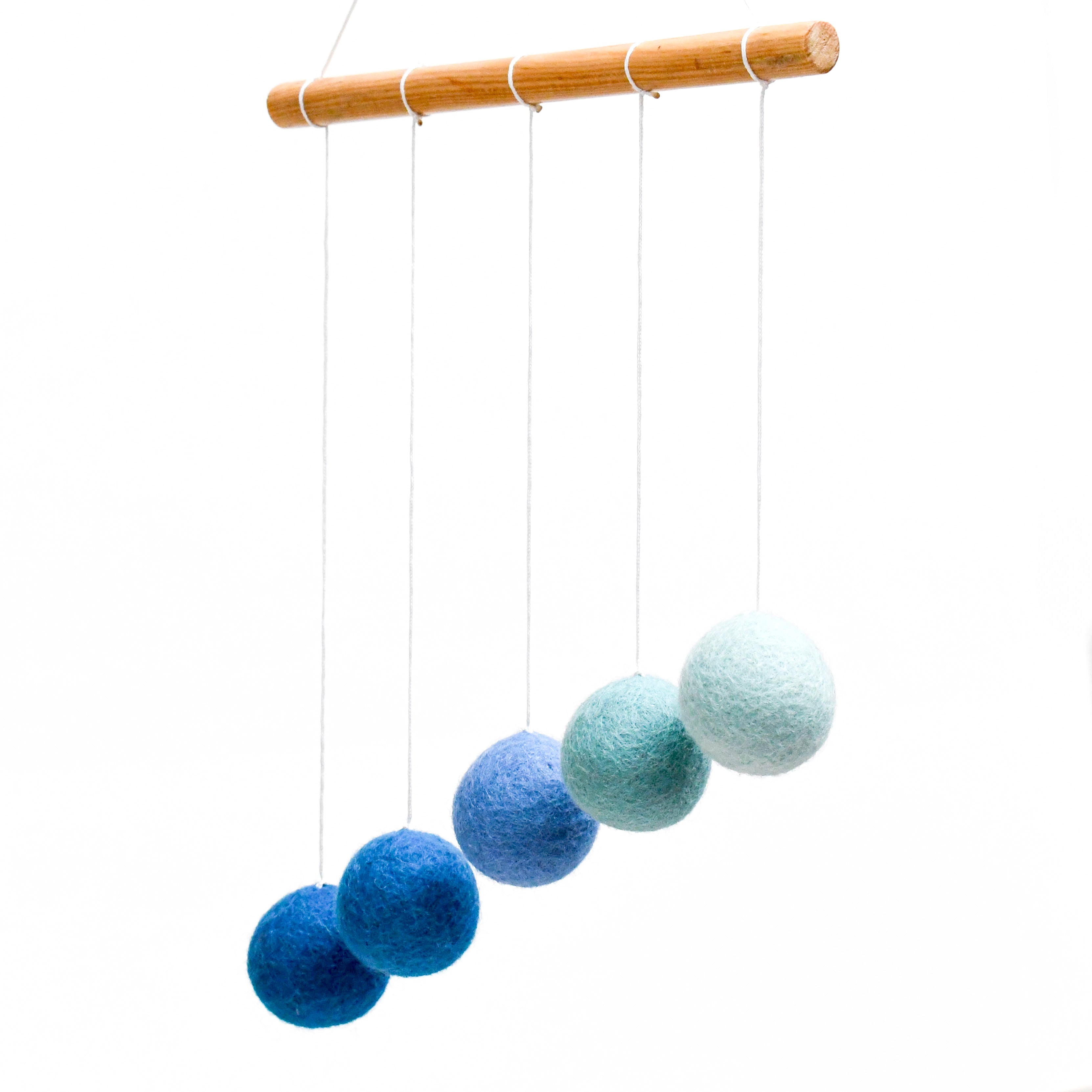 Montessori Gobbi Baby Mobile - Blue - Tara Treasures