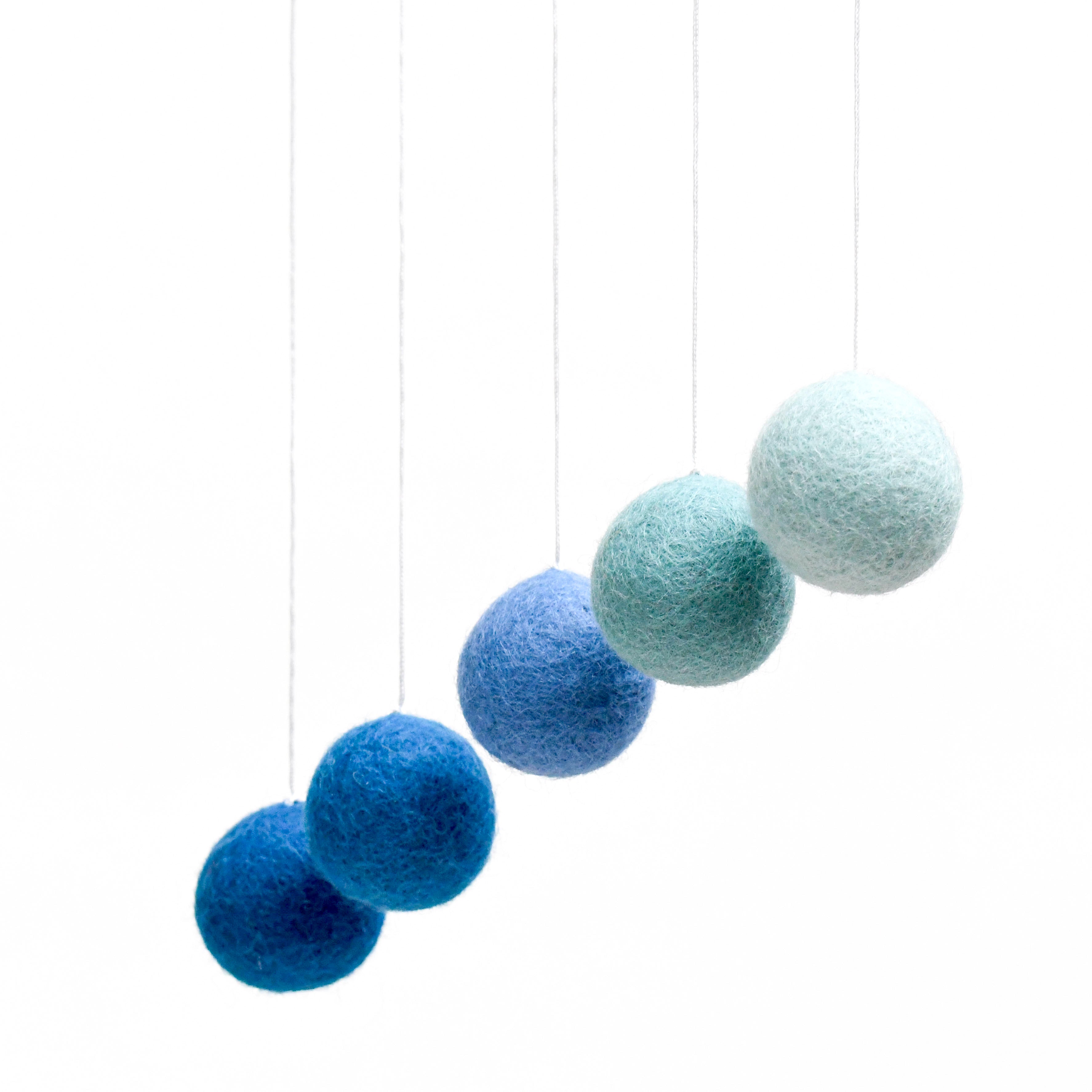 Montessori Gobbi Baby Mobile - Blue - Tara Treasures