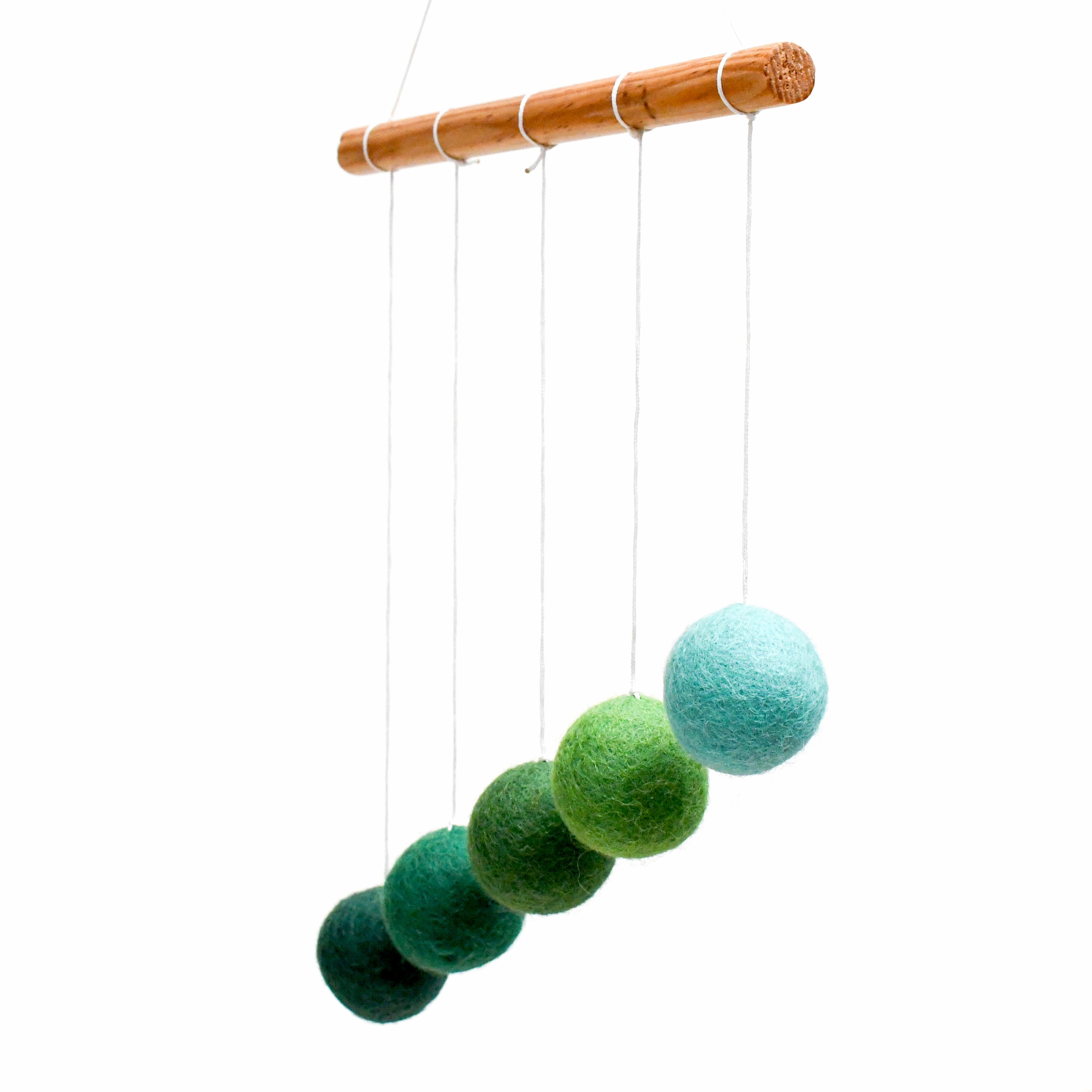 Montessori Gobbi Baby Mobile - Green - Tara Treasures