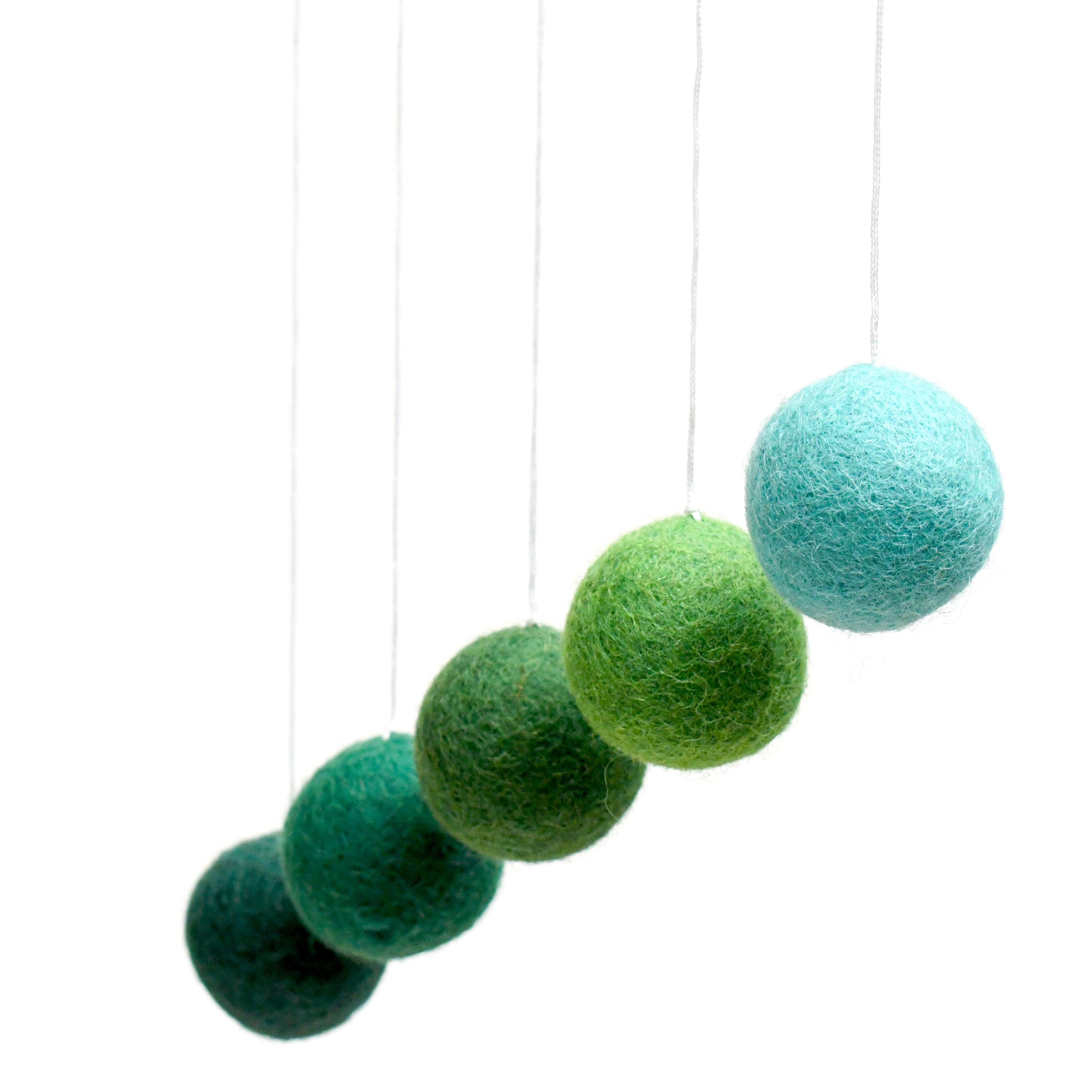 Montessori Gobbi Baby Mobile - Green - Tara Treasures