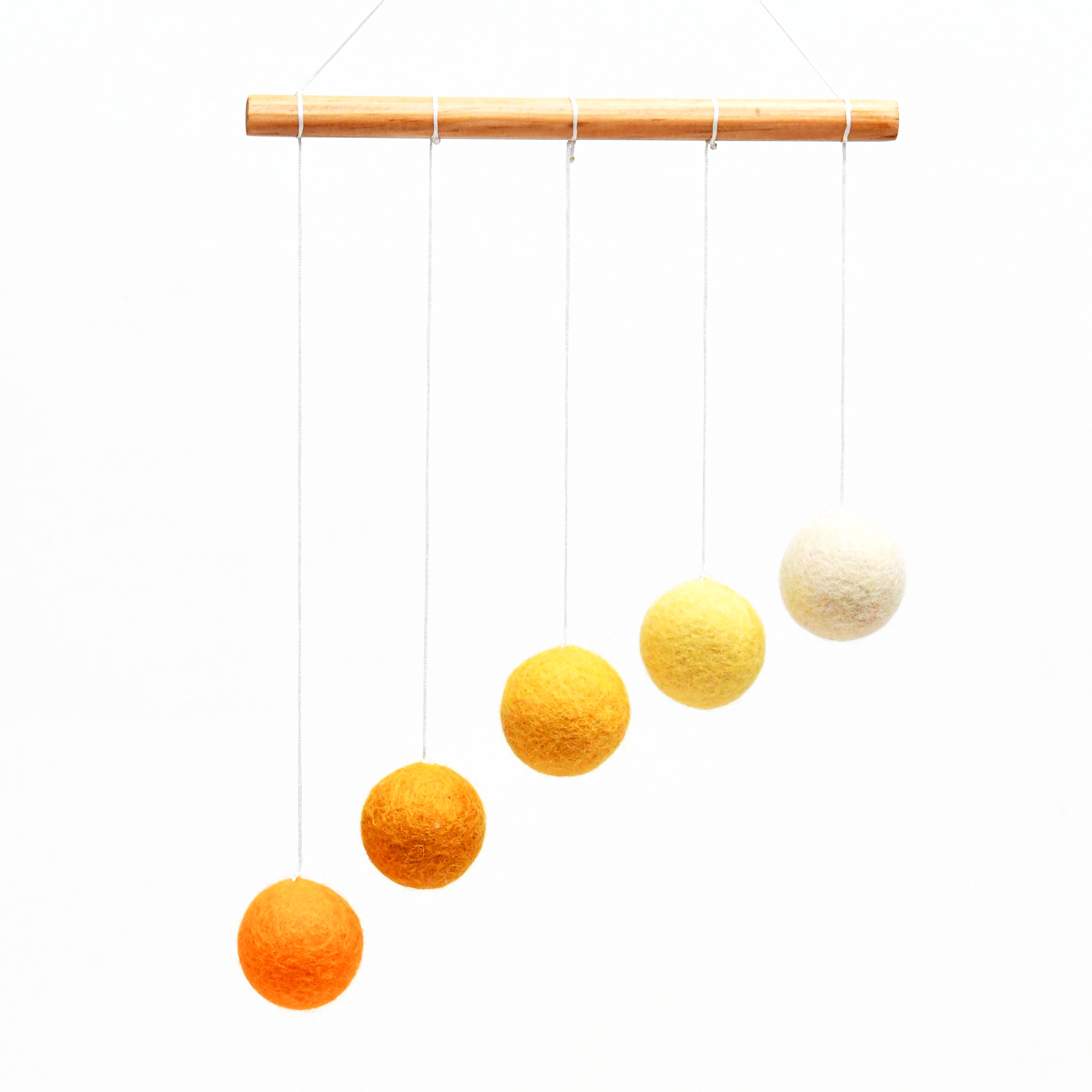 Montessori Gobbi Baby Mobile - Yellow - Tara Treasures