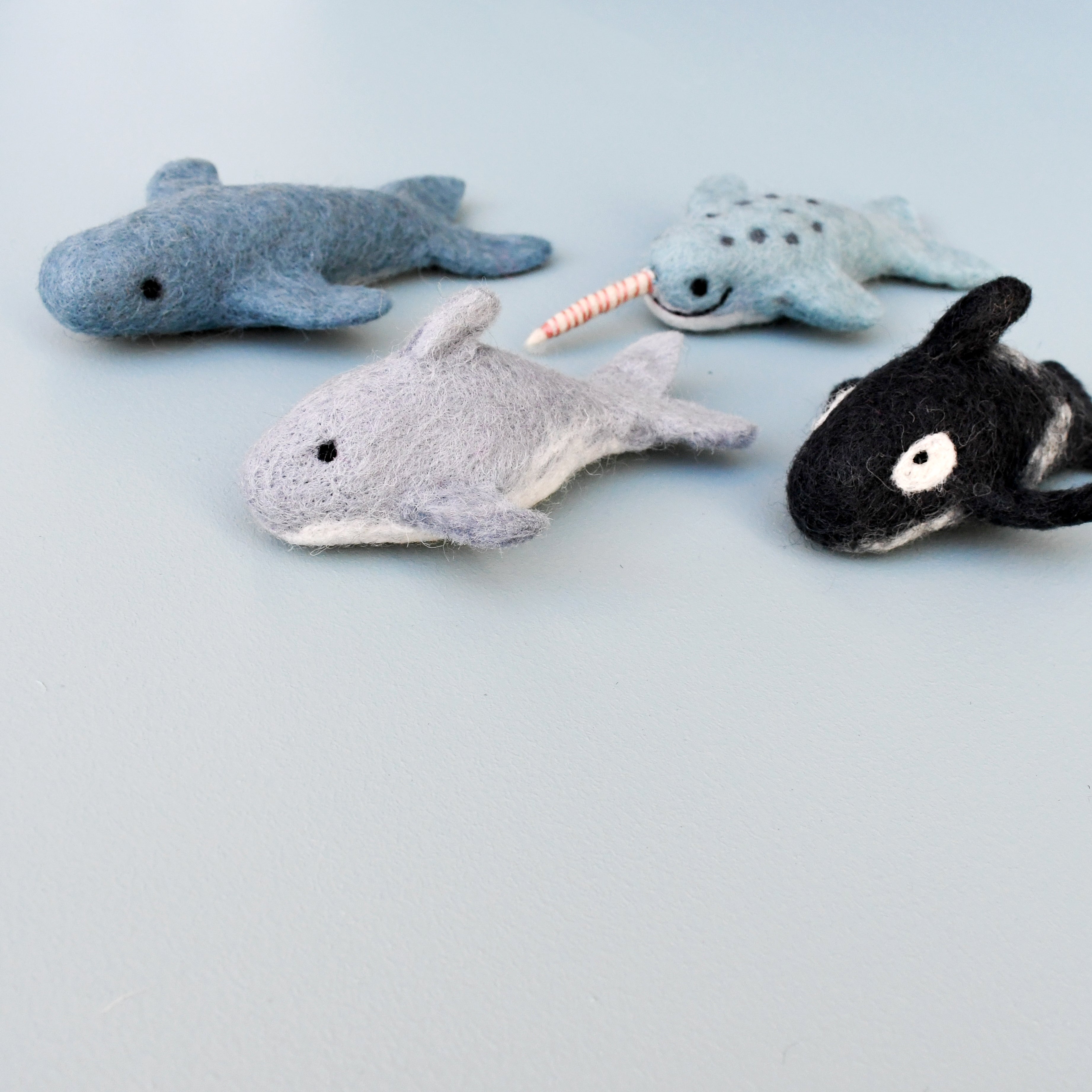 Felt Dolphin Toy - Tara Treasures