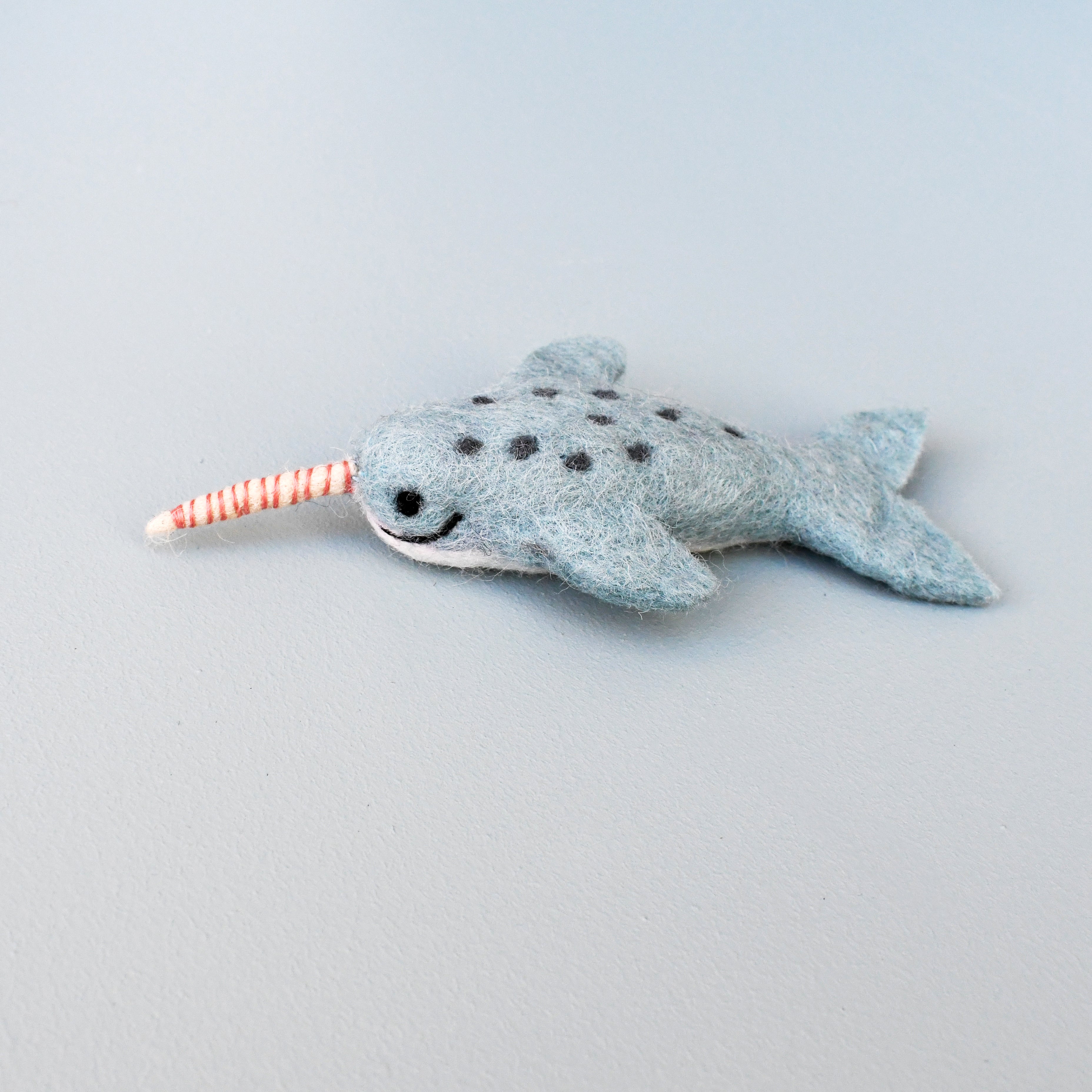 Felt Small Narwhal Toy - Tara Treasures