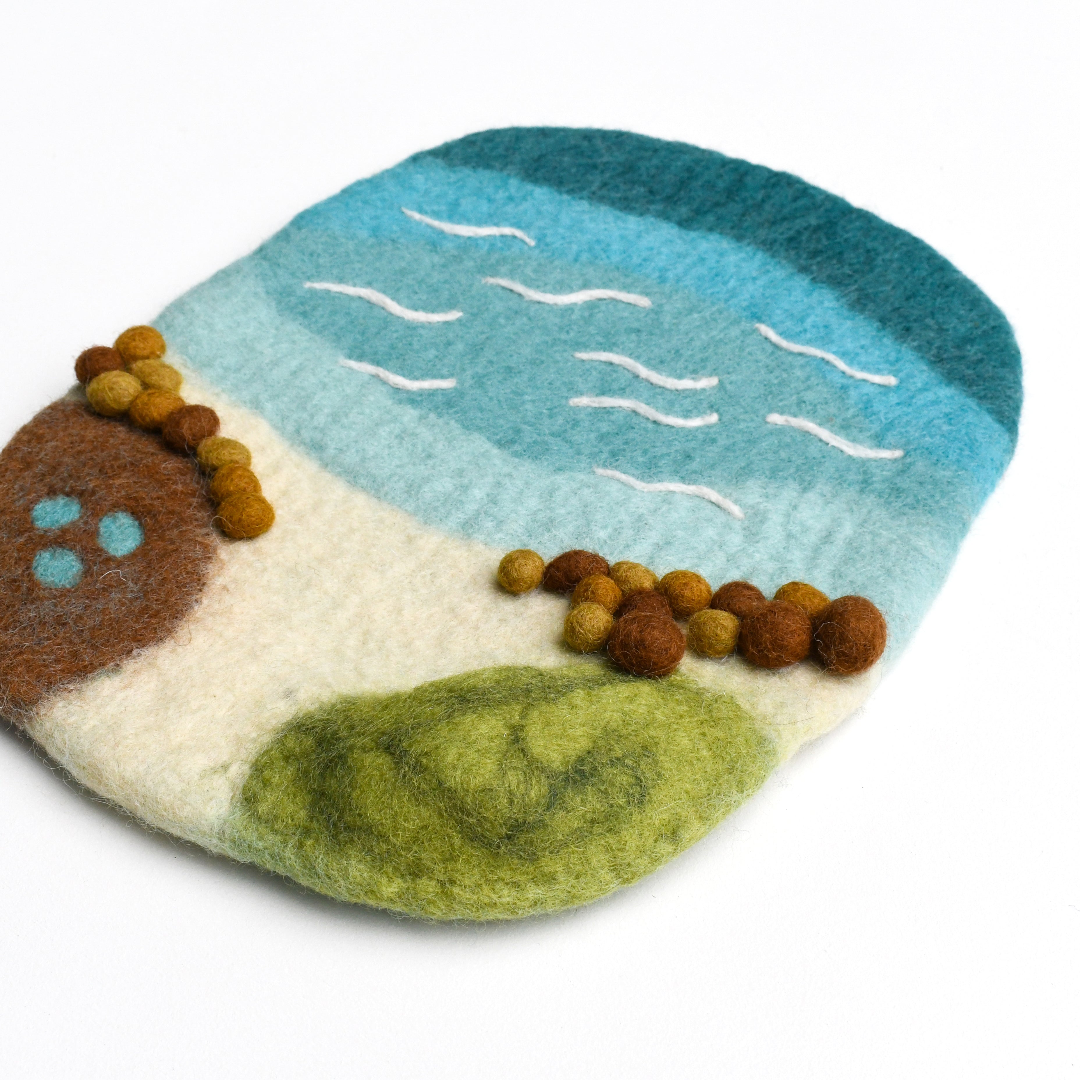 Sea, Beach and Rockpool Play Mat Playscape - Tara Treasures