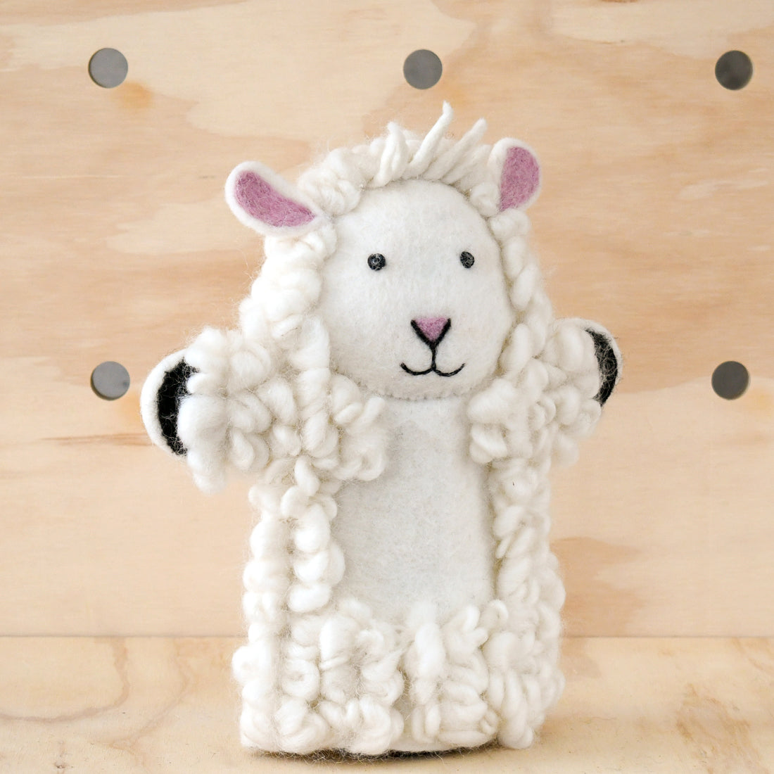 Hand Puppet - Sheep - Tara Treasures