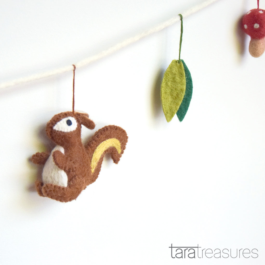 Woodland Animals Felt Garland - Tara Treasures