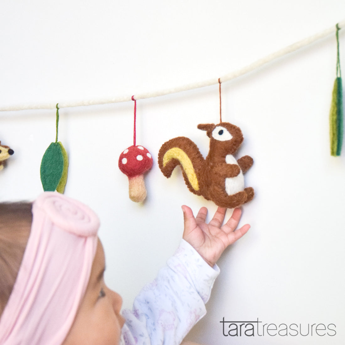 Woodland Animals Felt Garland - Tara Treasures